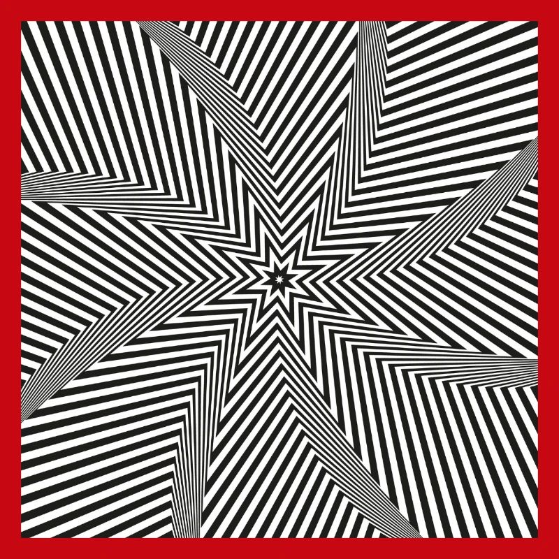 Starburst optisches Labyrinth