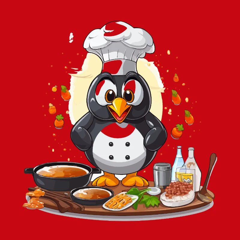 Küchenpinguin Chef Design