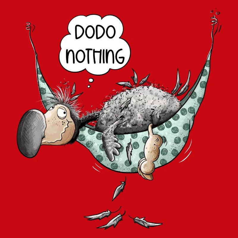Dodo Noting Chillt In Hängematte