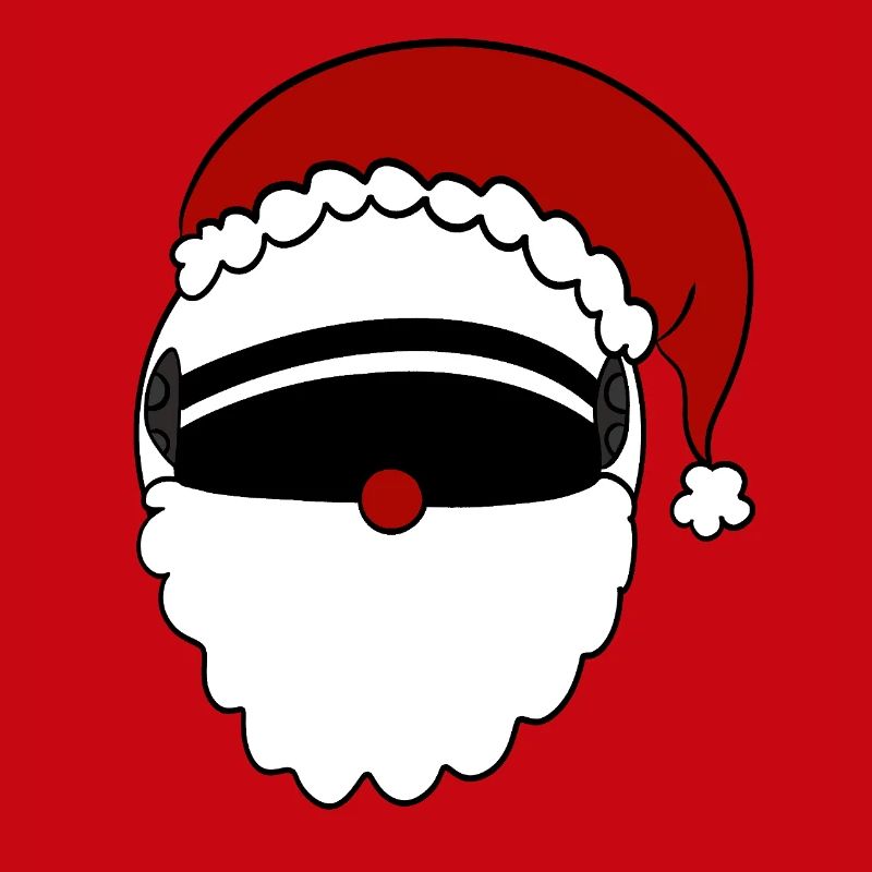 Weihnachtsmann  Helm 
