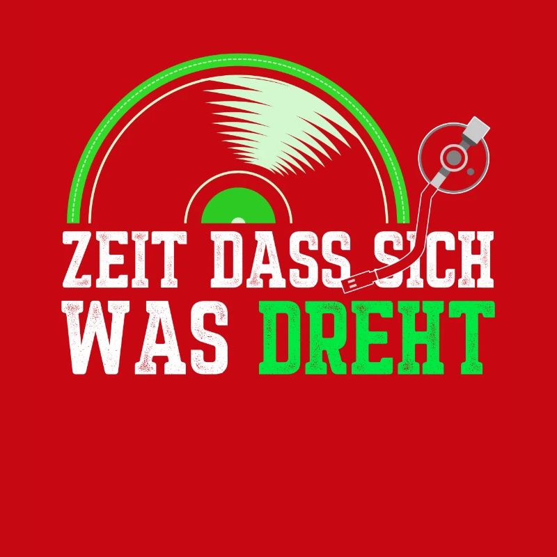 Zeit das sich was dreht - Retro Design