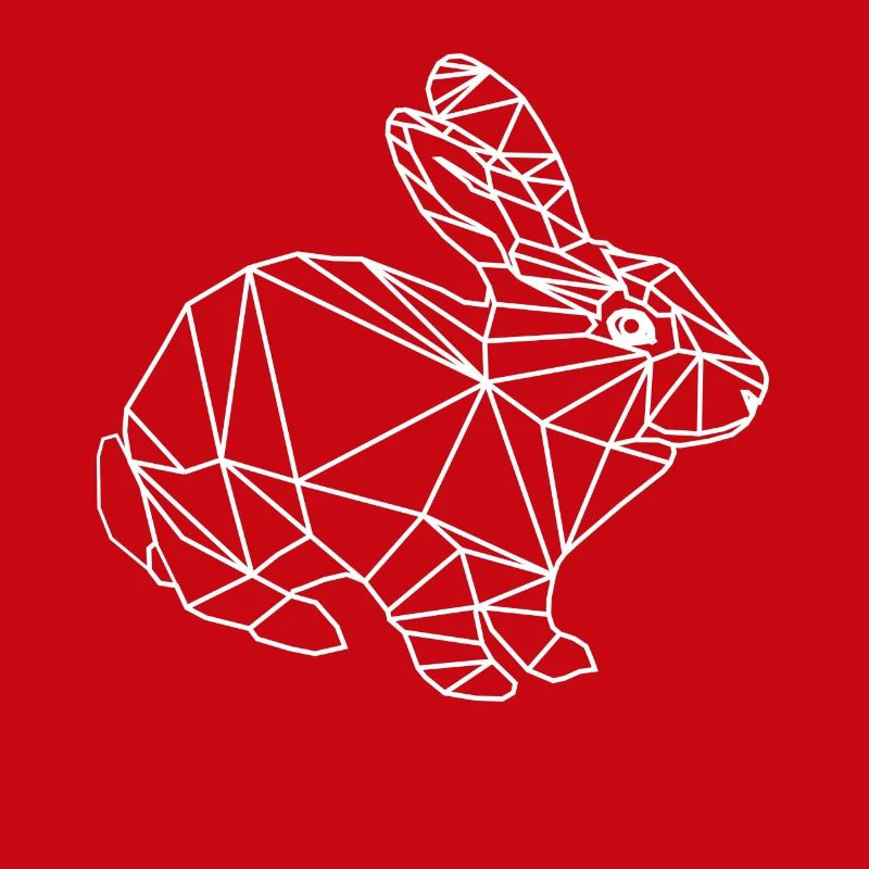low poly bunny