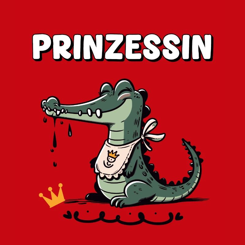 Carnaval Princesse Crocodile Drôle Cologne Alaaf