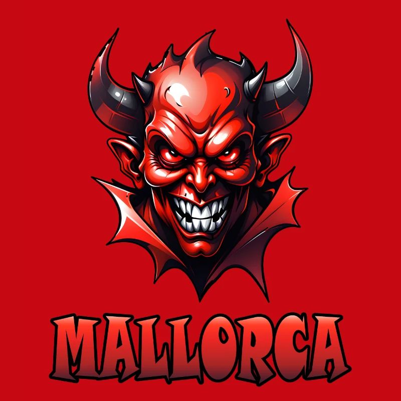 Mallorca with Red Devil