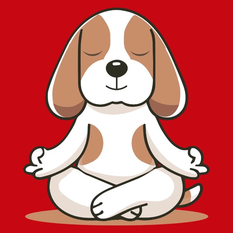 Meditating Beagle – Calm & Mindfulness