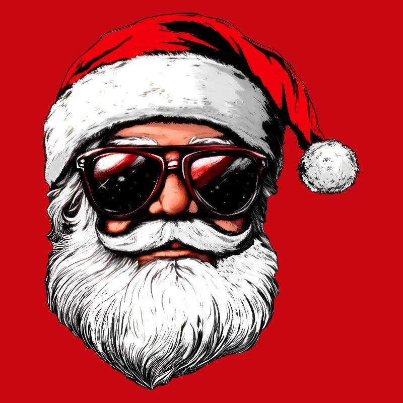 Cooler Weihnachtsmann