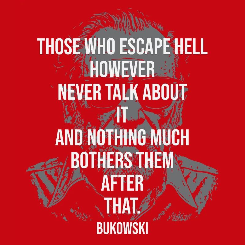 Gritty Bukowski Portrait Tee