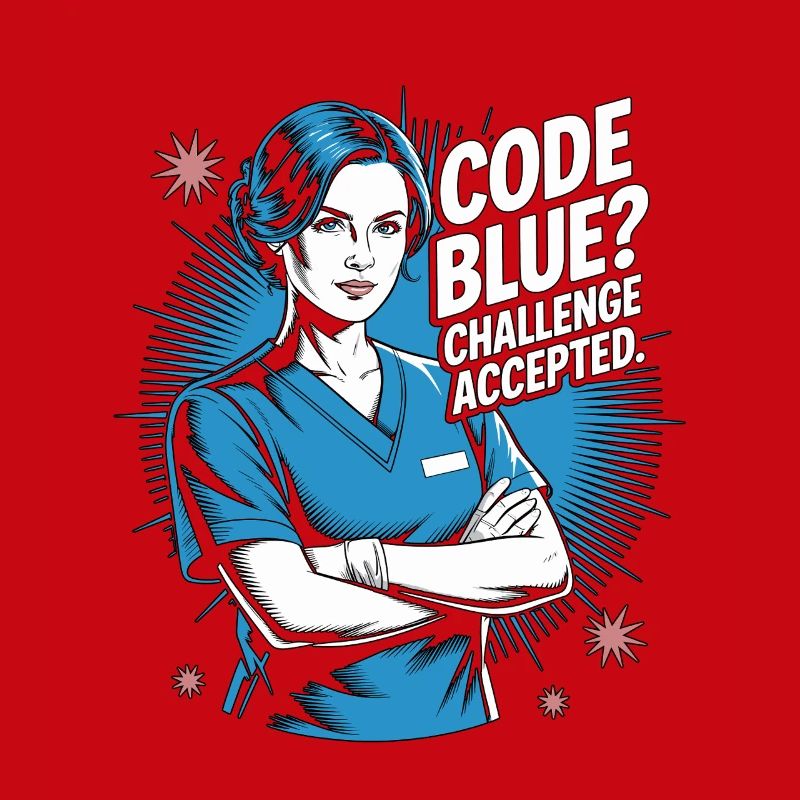 ICU Nurse Code Blue Challenge Accepted Acute Care