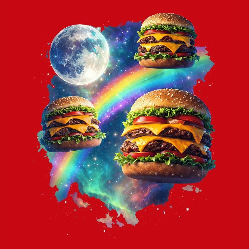 Galaktische Burger-Explosion