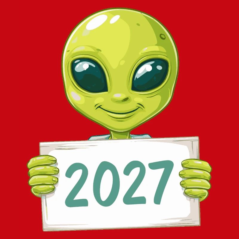 friendly green alien
