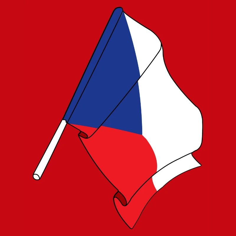 Flagge der Tschechischen Republik