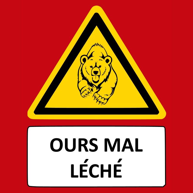 Bear badly licked