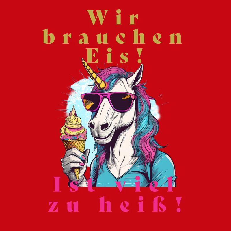 Einhorn Eis vs. Hitze