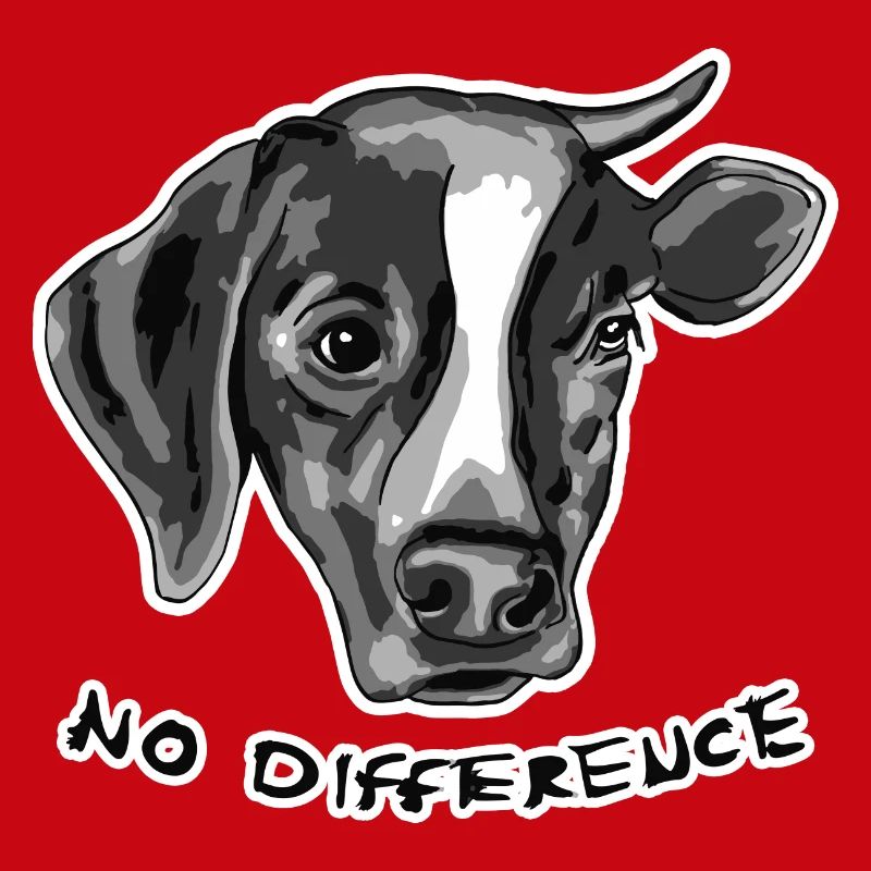 Aucune différence entre le chien et la vache