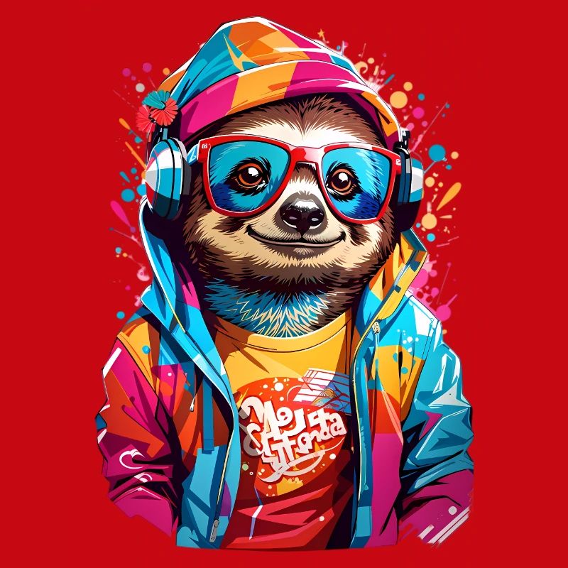 Coole Faultier