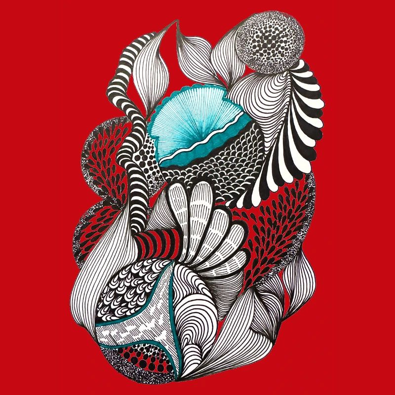 Oceanic Ink Patterns
