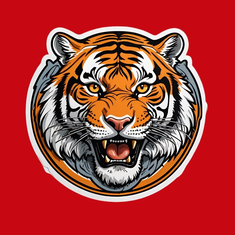 Dynamischer Tiger