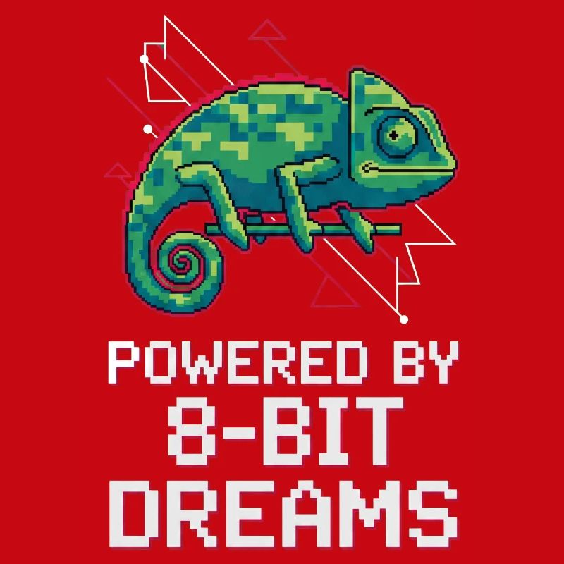 Powered 8-Bit Dreams – Pixel Chamäleon