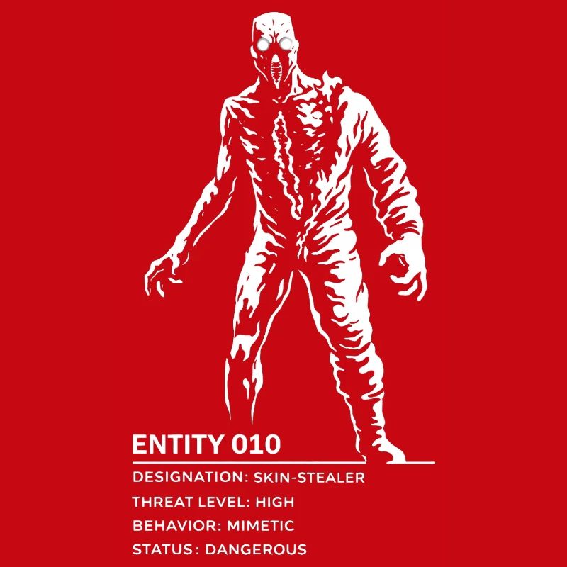 Backrooms Entity 010 white