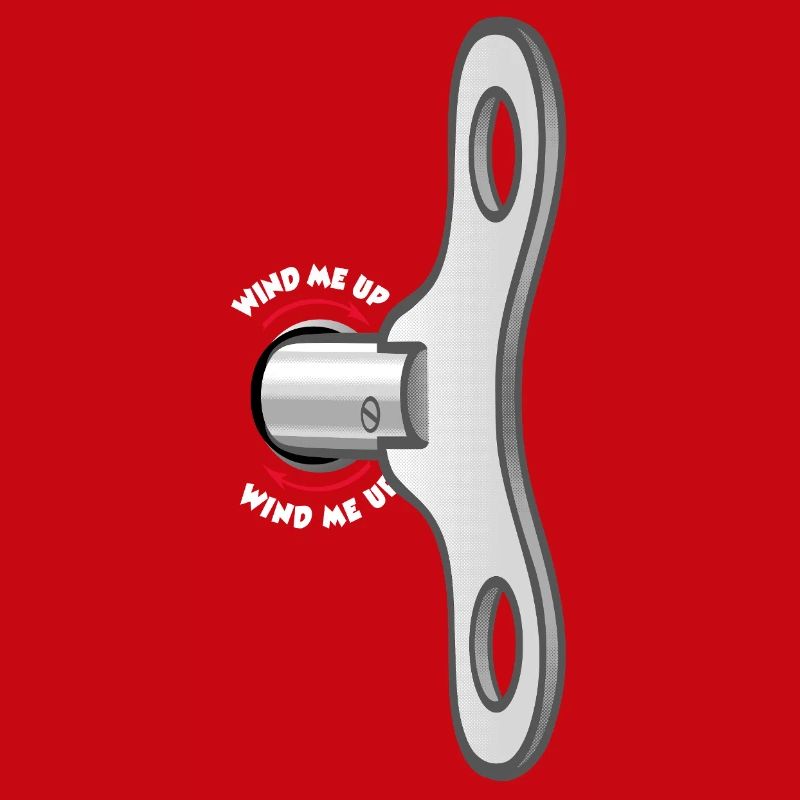 A key on the back