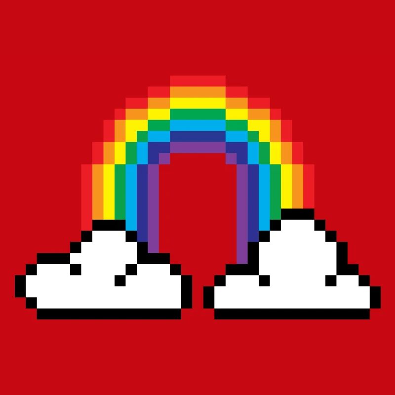 Pixel Regenbogen