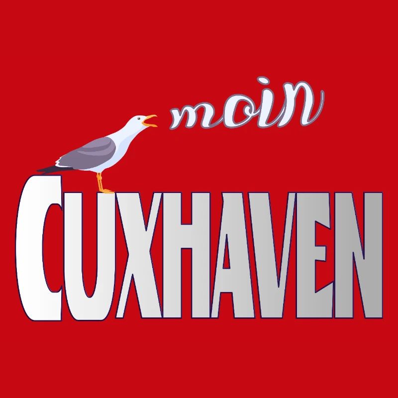 Cuxhaven Möwe & Moin Design