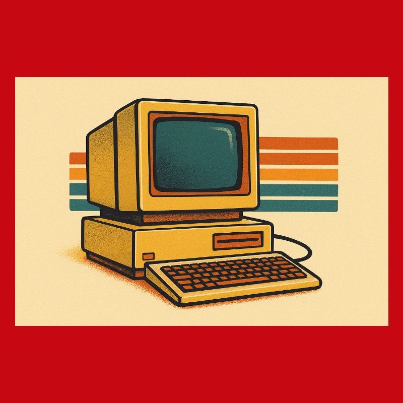 Retro Computer 80er