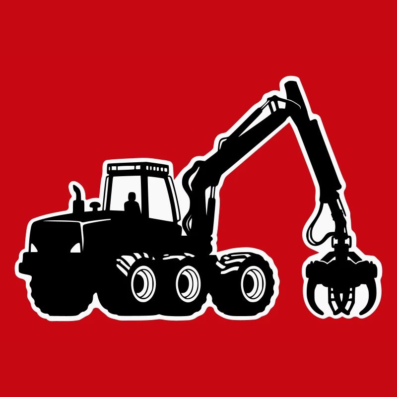 Harvester Silhouette
