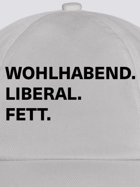 wohlhabend liberal fett