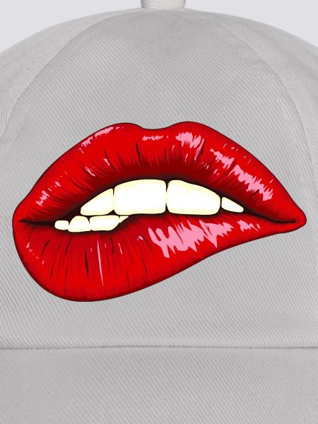 Ausdrucksstarke Lippen mit Glanz