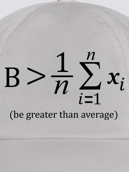 Be greater than average