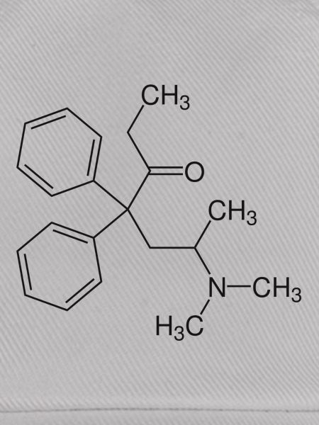 Methadon Strukturformel
