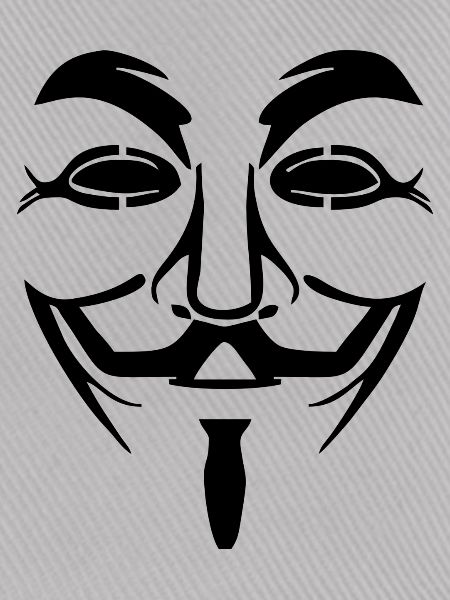 Vendetta Maske - Guy Fawkes (Anonymous)