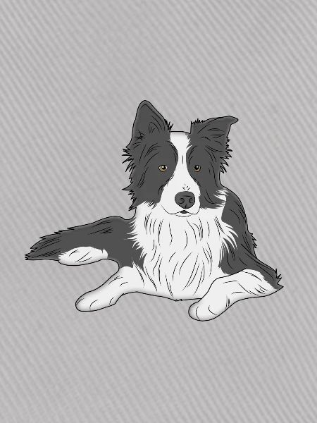 Hund Landseer