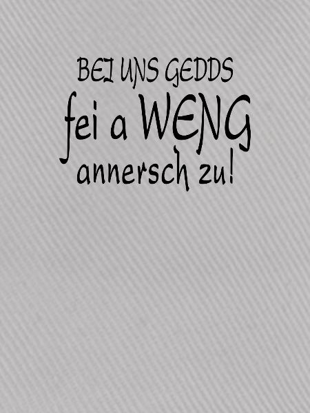 FRANKEN - Spruch - Geschenkidee