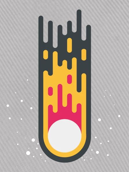 Meteor | Flat Design