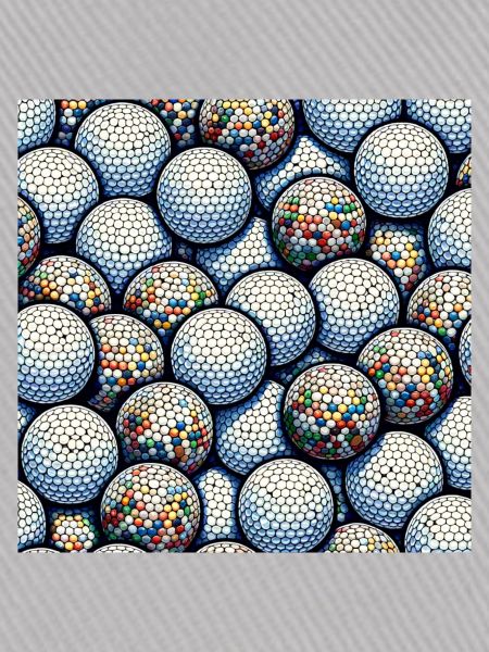 Golfball Mosaik