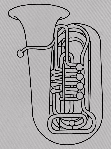 Tuba Blechblasinstrument