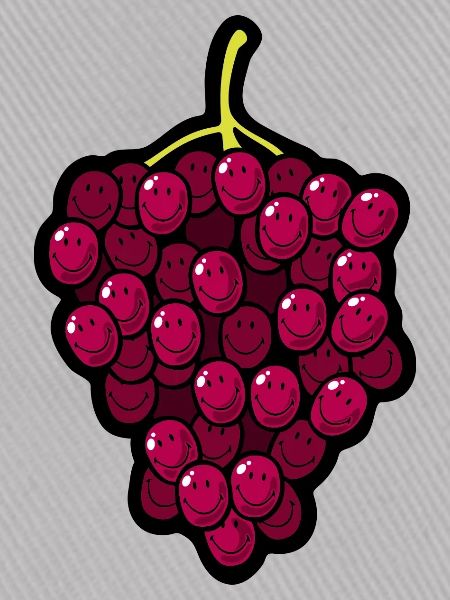 Smiley Grapes