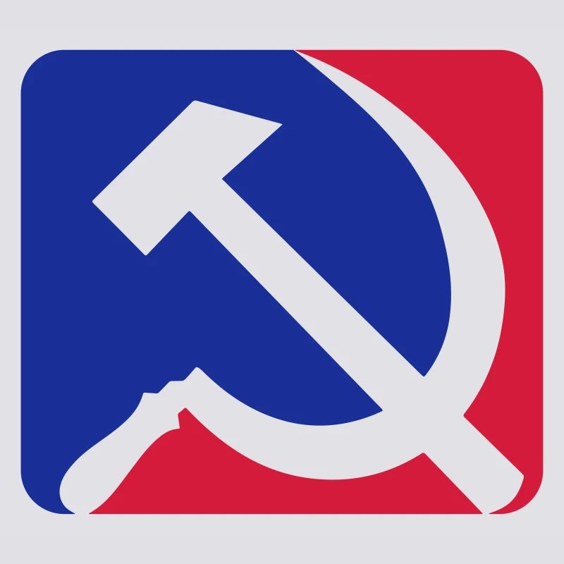 Red blue communism