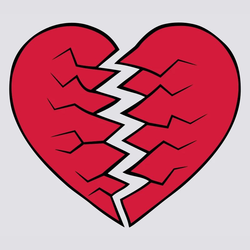 Heart broken design