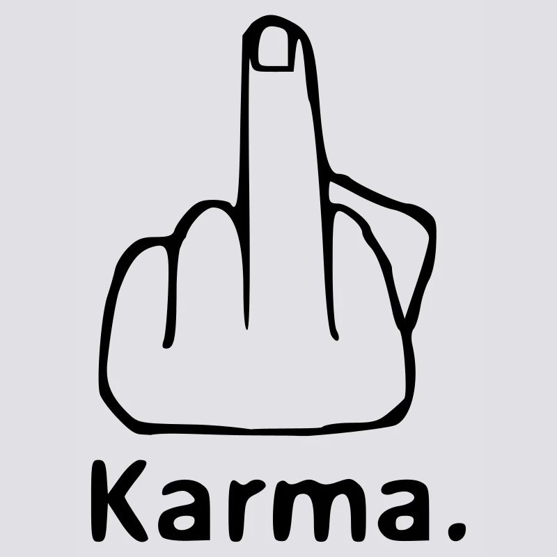 Stinkefinger , Karma