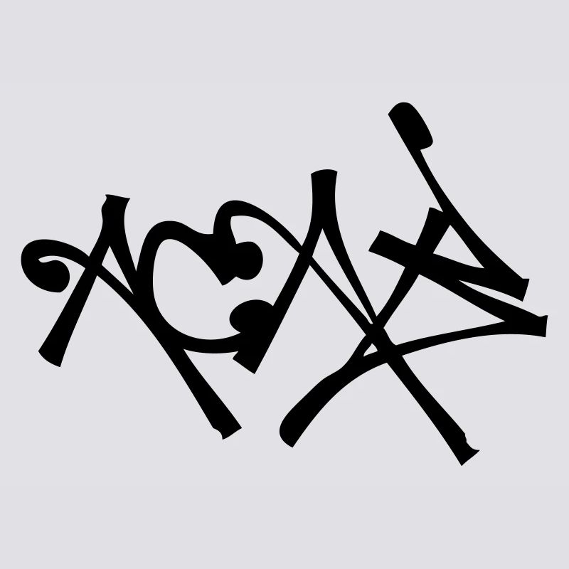 ACAB Graffiti Tag Style