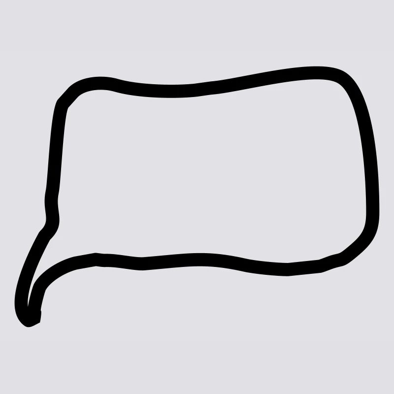 Speech bubble line