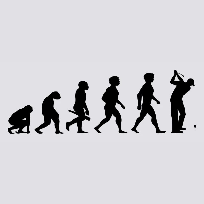 Evolution Golf Golfer Golfspieler Golfplatz