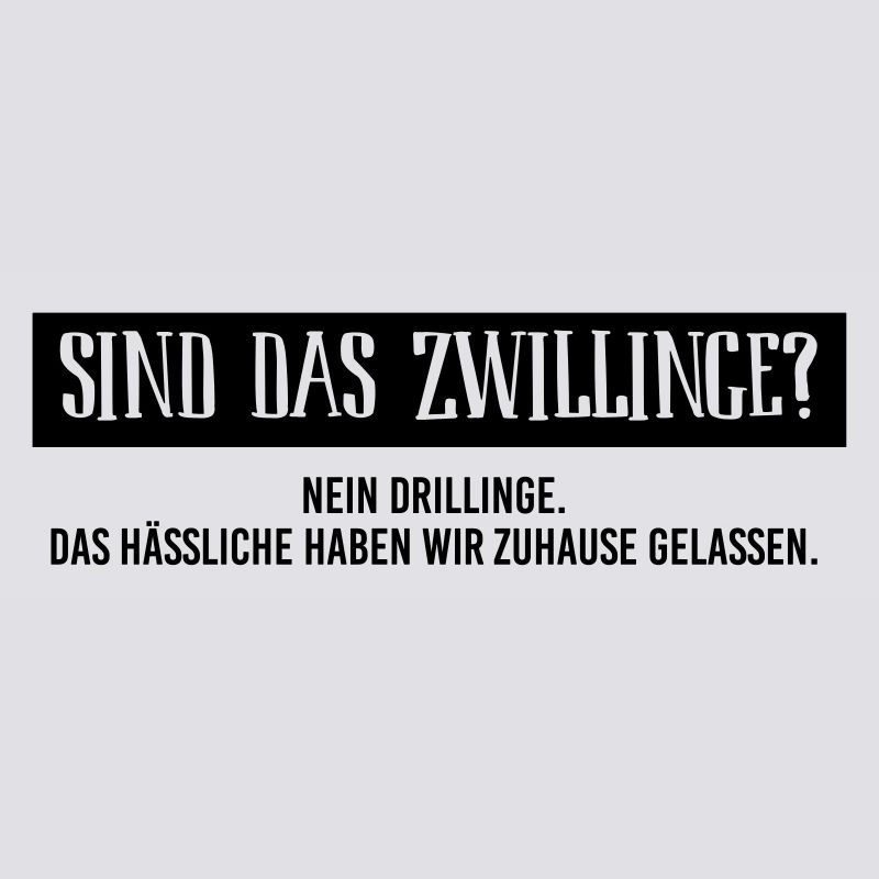 BIO Stoffbeutel: Sind das Zwillinge?