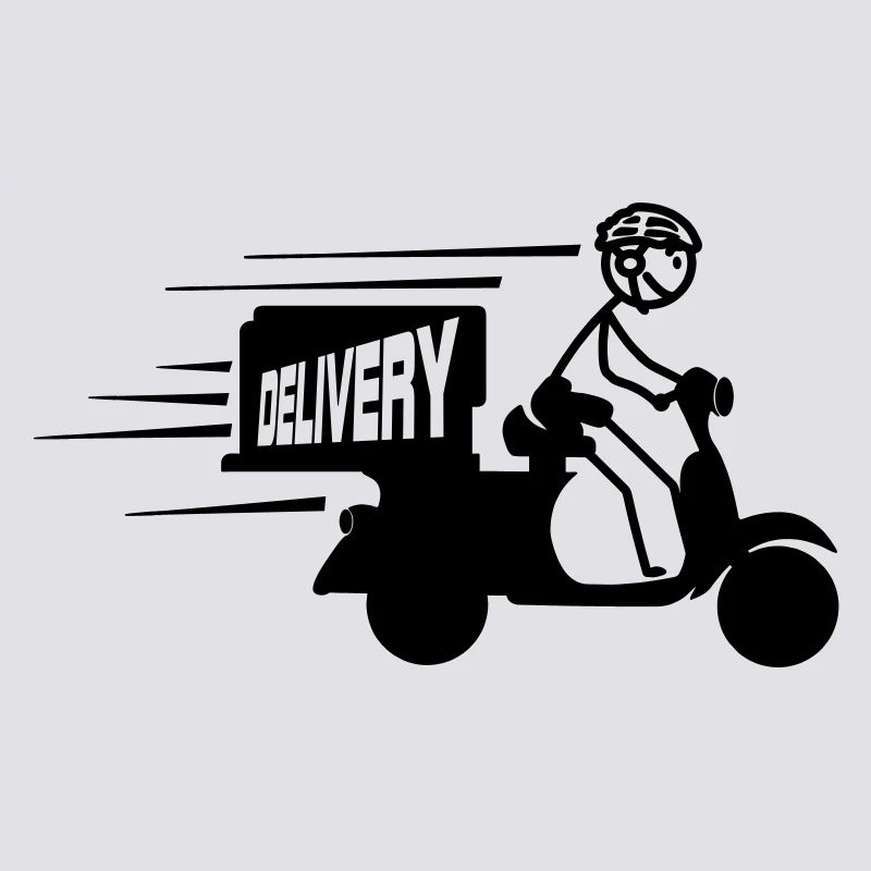 Scooter-Paket oder SMS-Lieferung