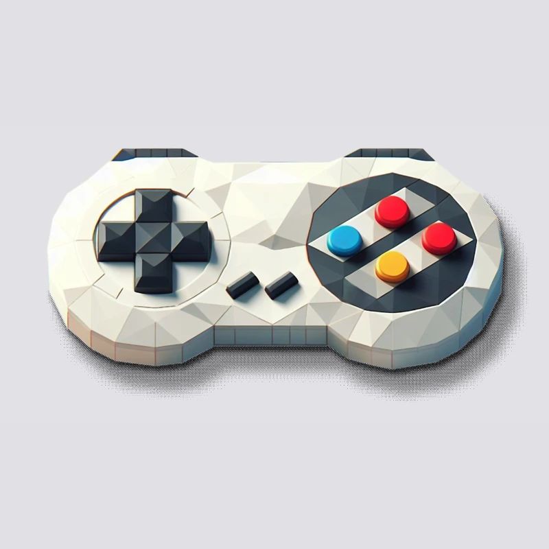 Retro Controller 16 Bit Gaming Nostalgie