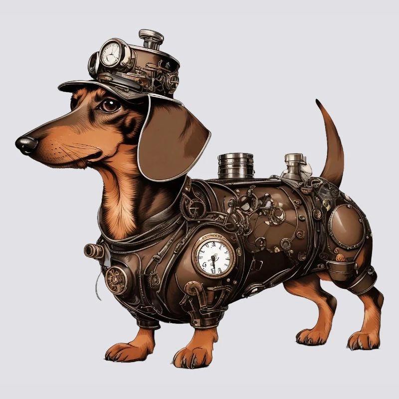 Der Steampunk Dackel | Dachshund