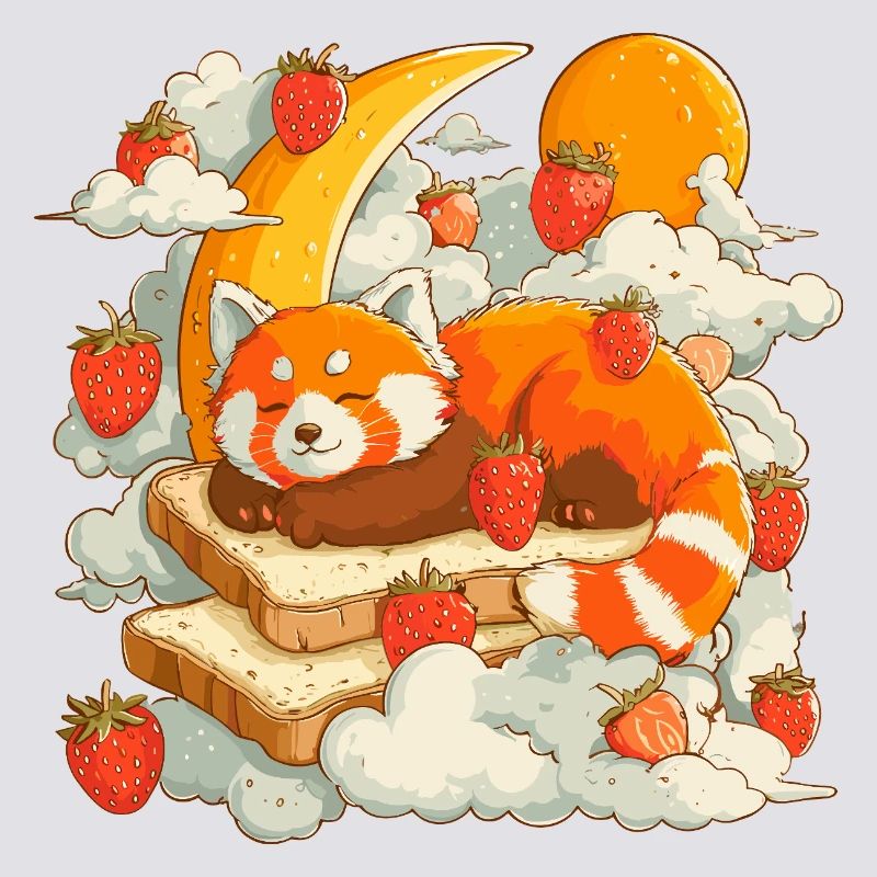Moon Breakfast Fox